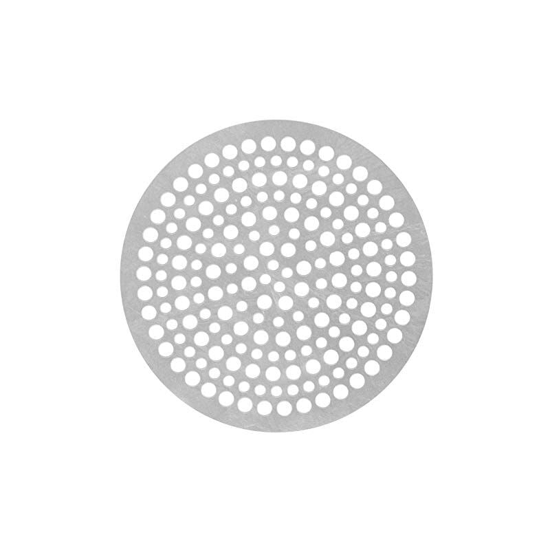 foto del prodotto filtro di scarico entatial, filtro di scarico per pavimento rotondo in acciaio inox, griglia di scarico, filtro per doccia, pezzo di rete