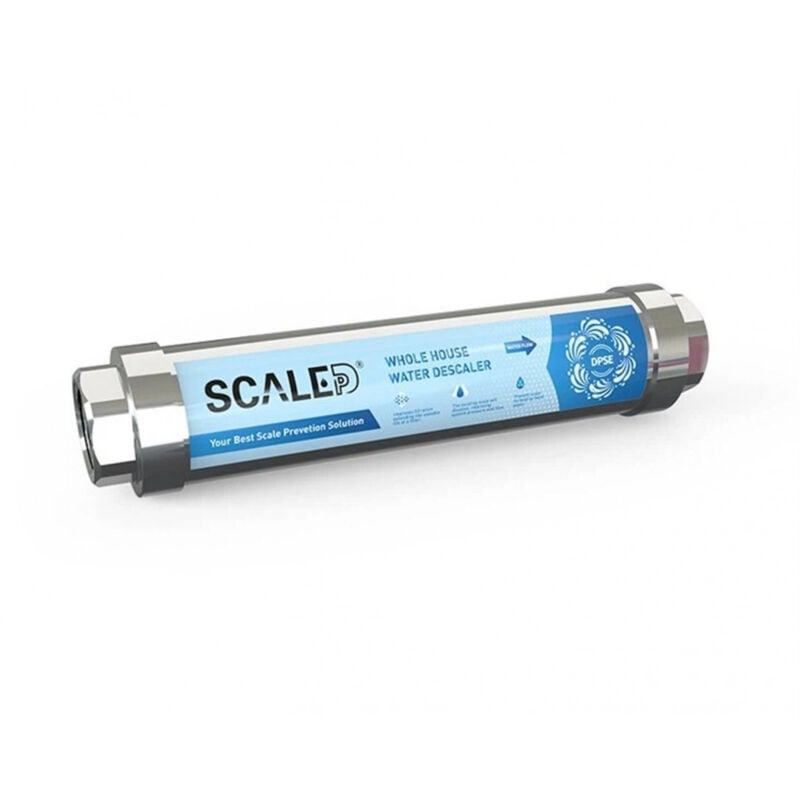 foto del prodotto filtro di tartro magnetico anti calcario per scaldaacqua, generatore di vapore, cucina e bagno desineo