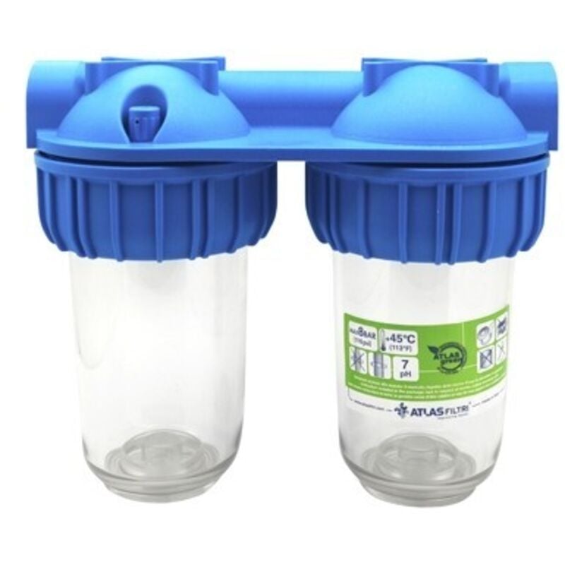 foto del prodotto filtro duplex plus sx-ts 3p modello junior 3 4 afo - a241 x b275 x c130