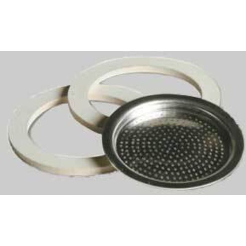 foto del prodotto filtro e guarnizioni per caffettiera 1 tazza