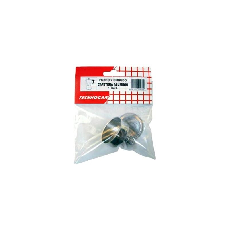 foto del prodotto filtro e imbuto per caffettiera 3 tazze accessorio blister 1476