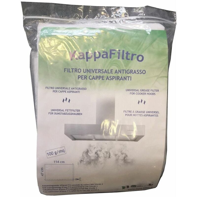 foto del prodotto filtro grasso universale 47x114cm cappa aspirante .toutes marques 4348656