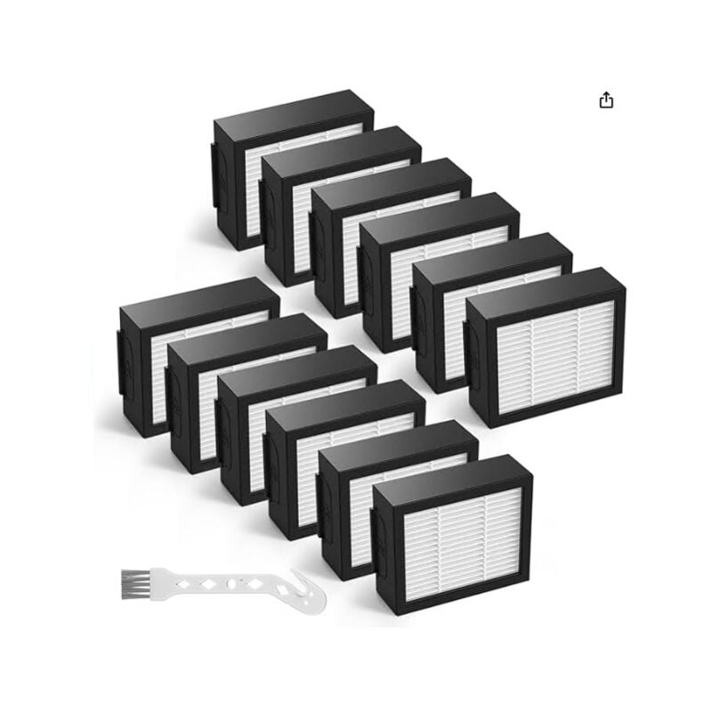 foto del prodotto filtro hepa di ricambio ultra resistente 4639161 roomba per irobot roomba serie e, i, j e5 5150, e6 6198, i3 3150, i3 3550, i4 4150 su irobot