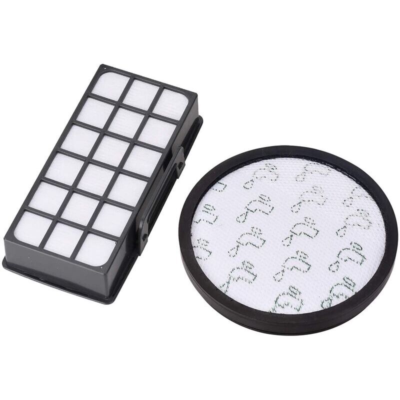 foto del prodotto filtro hepa per aspirapolvere rowenta x trem power cyclonic ro69xx modello, accessorio di ricambio per sistema di filtraggio 2 pezzi