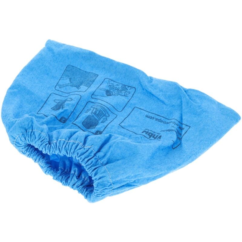 foto del prodotto filtro in tessuto compatibile con einhell inox 1400 as, 30 a, 1100, 1250 1 aspirapolvere, aspiratore a secco umido, lavabile blu - vhbw