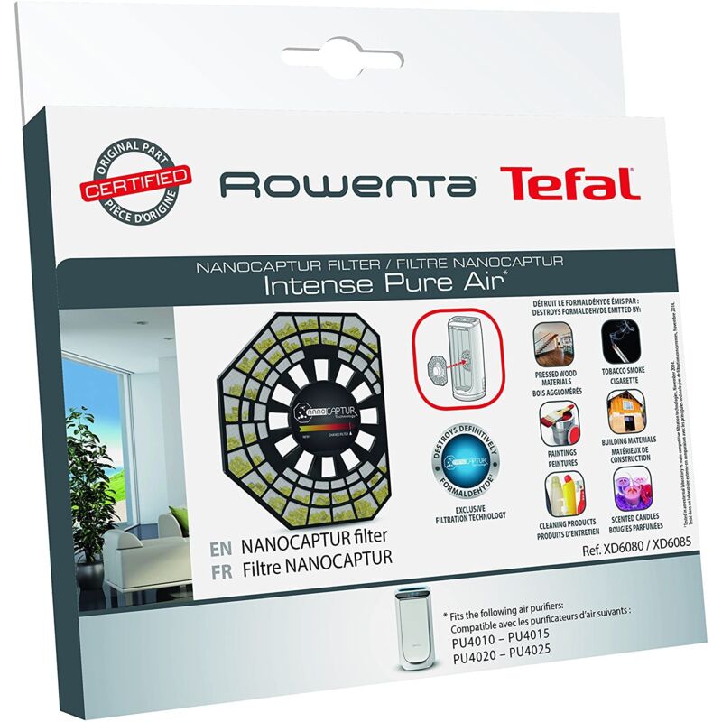 foto del prodotto filtro nanosensore purificatori, umidificatori d aria rowenta 3301913221613015305