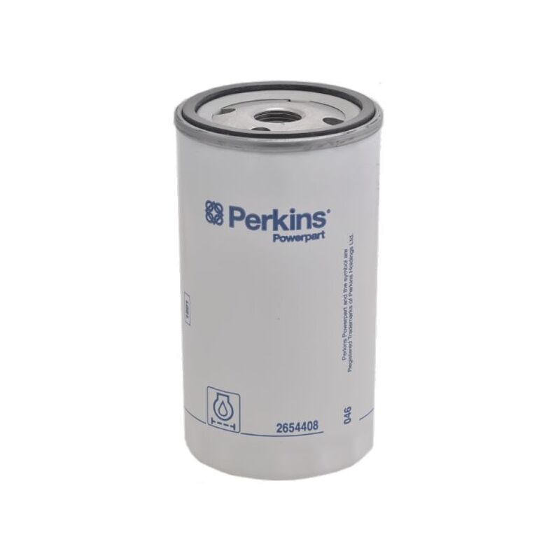 foto del prodotto filtro olio motore perkins riferimento originale 2654408