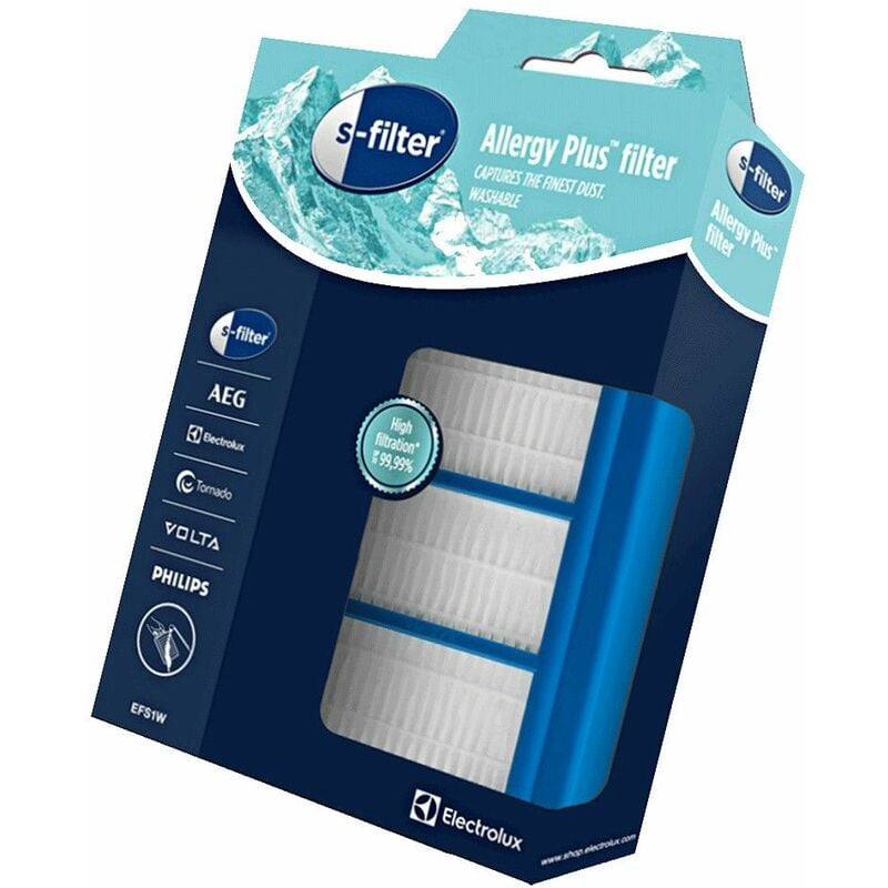 foto del prodotto filtro originale s-filter allergy hepa efs1w - aspirapolvere - electrolux - 43576917319599019199