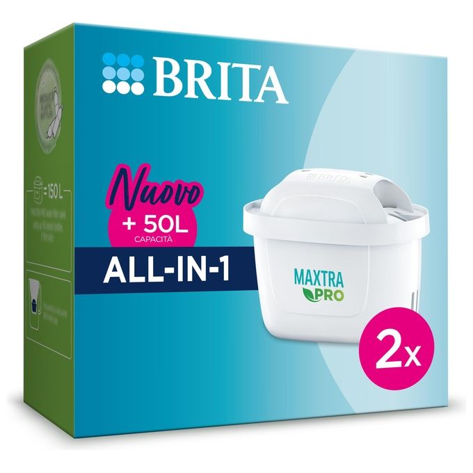 foto del prodotto filtro per acqua originale maxtra pro all in 1 pack 2 brita