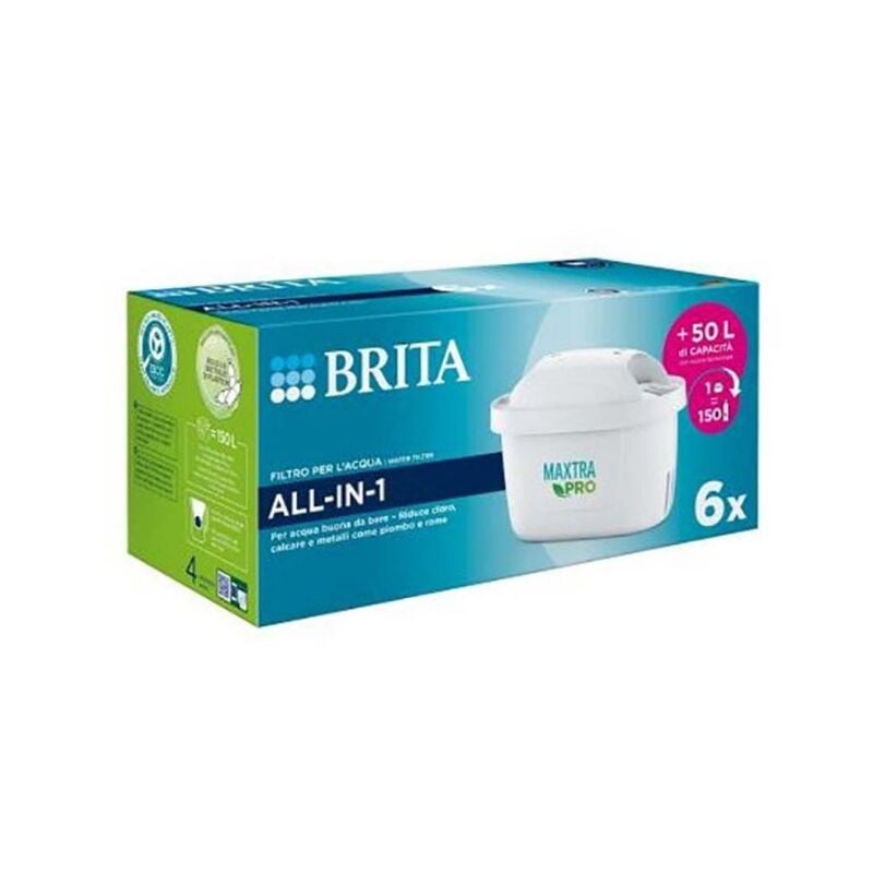 foto del prodotto filtro per acqua originale maxtra pro all in 1 pack 6 brita