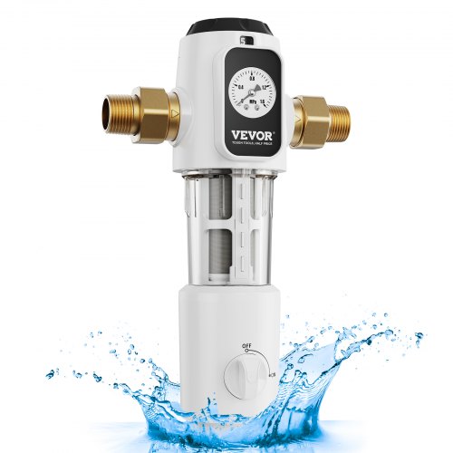 foto del prodotto filtro per acqua riutilizzabile 171 x 84 x 280 mm filtro per sedimenti per tutta casa da 40 micron filtro per sedimenti per acqua di pozzo, per