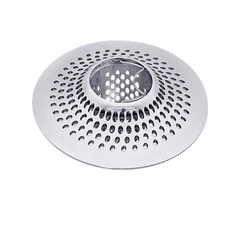 foto del prodotto filtro per capelli in acciaio inox per vasca e doccia
