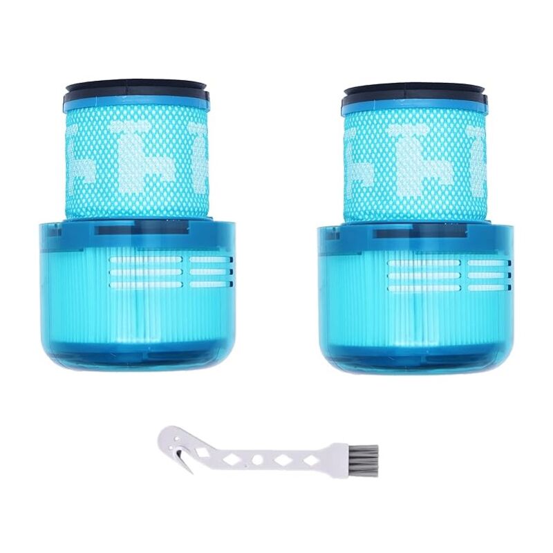 immagine 0 del prodotto filtro per dyson v15, 2 confezioni di filtri di ricambio per aspirapolvere dyson v11 v15 sv14 sv17 sv22 detect animal absolute extra pro torque drive