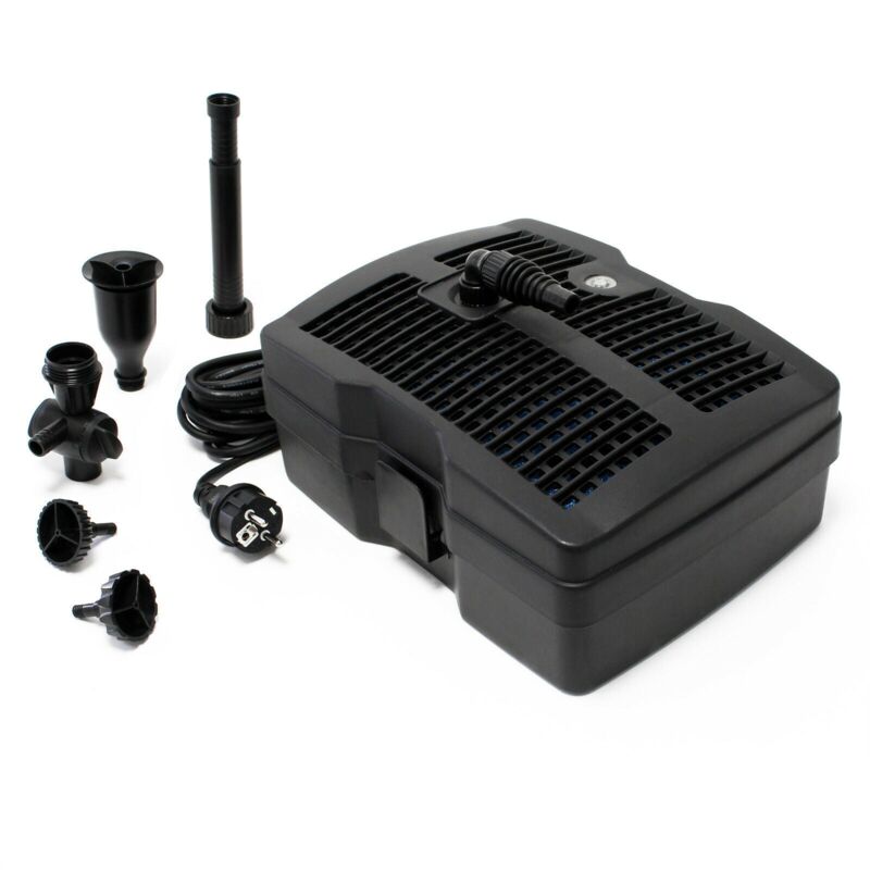foto del prodotto filtro per fontana 1000 litri all ora di fontana 20 watt e 9 watt uvc 3 in 1