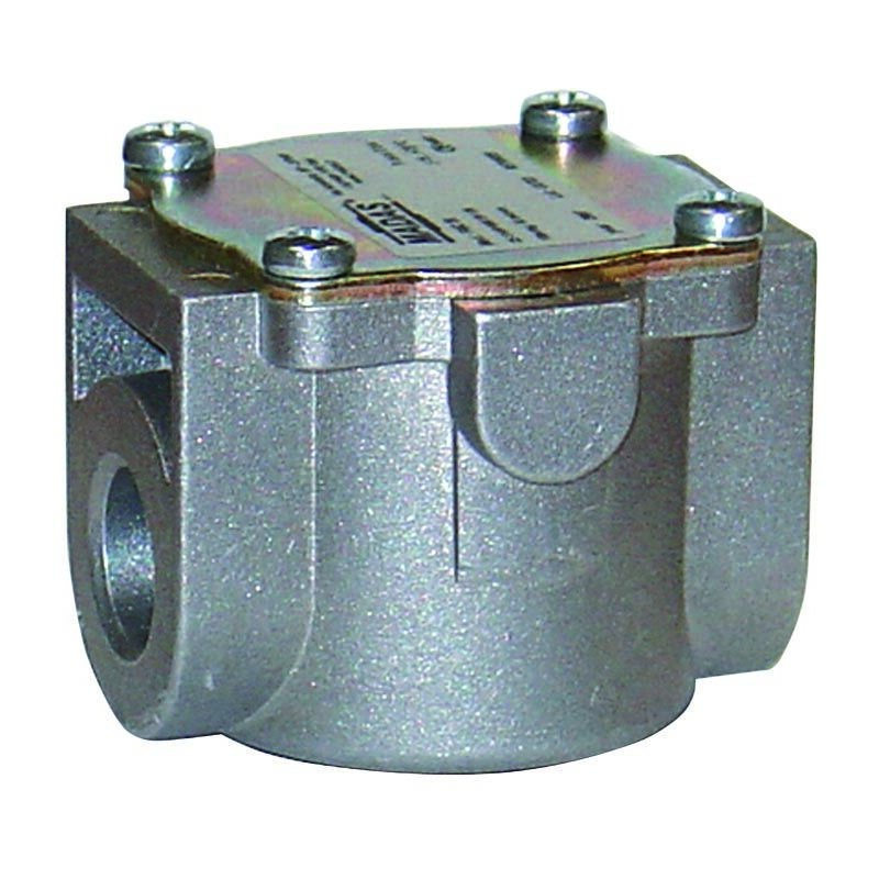 foto del prodotto filtro per gas in alluminio filtro gas dn20-3 4 ff press.max 2bar 10 micron fmc03 b10