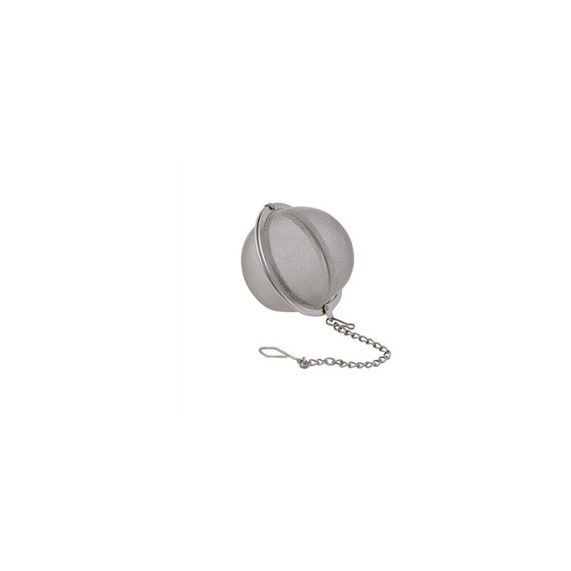foto del prodotto filtro per infusione in acciaio inox a sfera da 4,5 cm con catena 2872 lifestyle