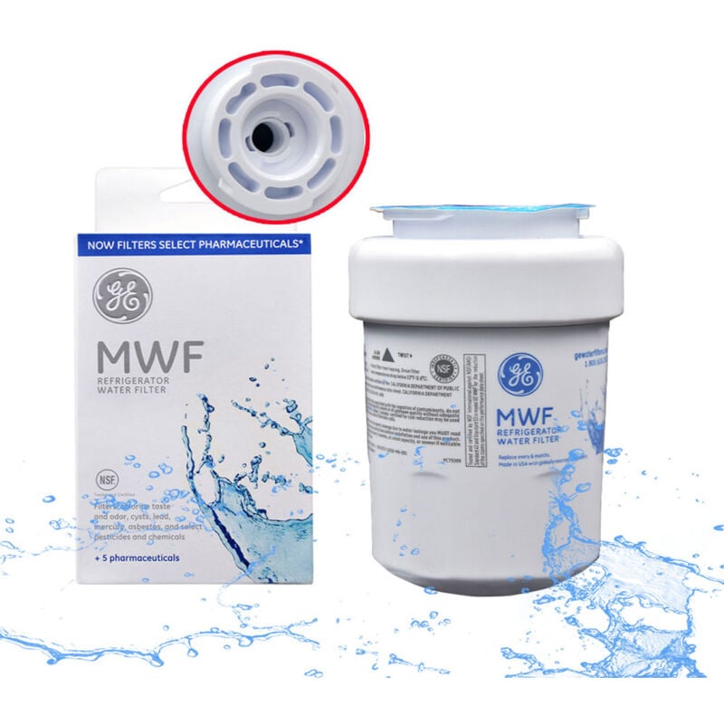 foto del prodotto filtro per l acqua del frigorifero mwf, filtro per l acqua del frigorifero