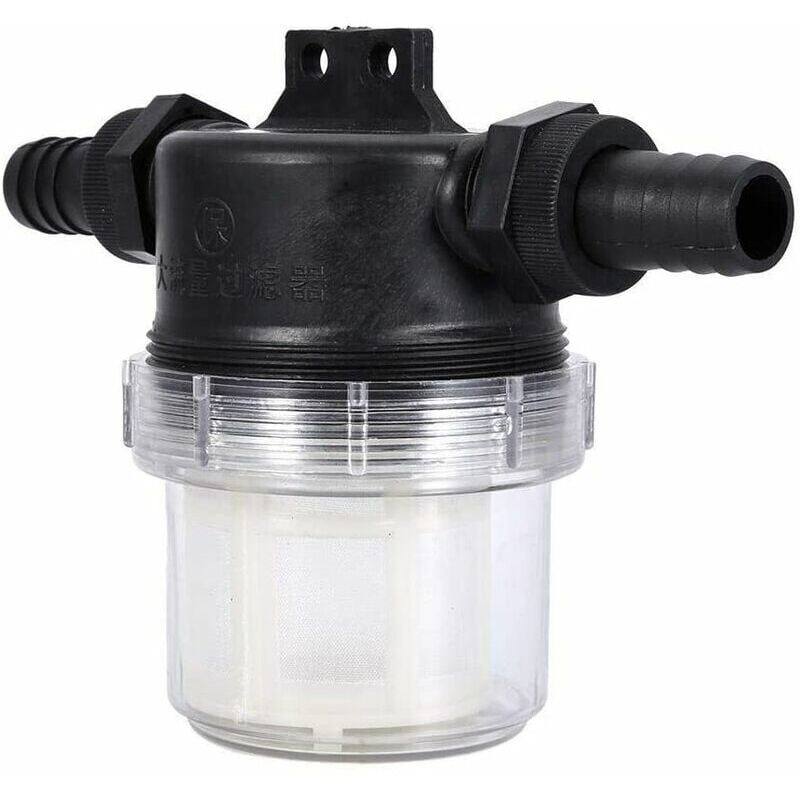 foto del prodotto filtro per pompa dell acqua, irrigatore a rete, regolabile, in linea, filtro a rete trasparente, strumento di irrigazione per pompa dell acqua da