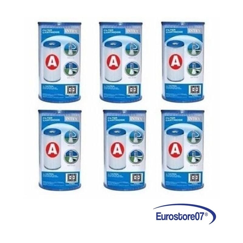 foto del prodotto filtro pompa a cartuccia piscina intex 29000 ex 59900 modello a pz 6