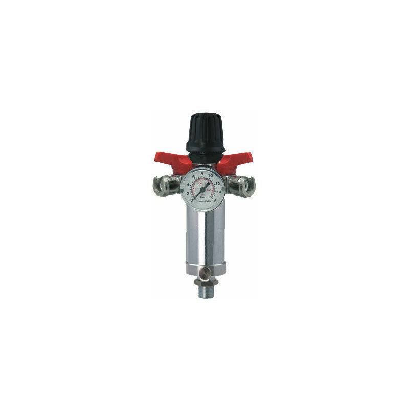 foto del prodotto filtro regolatore di pressione compressore 50lt - 100 lt attacco 3 8 19333