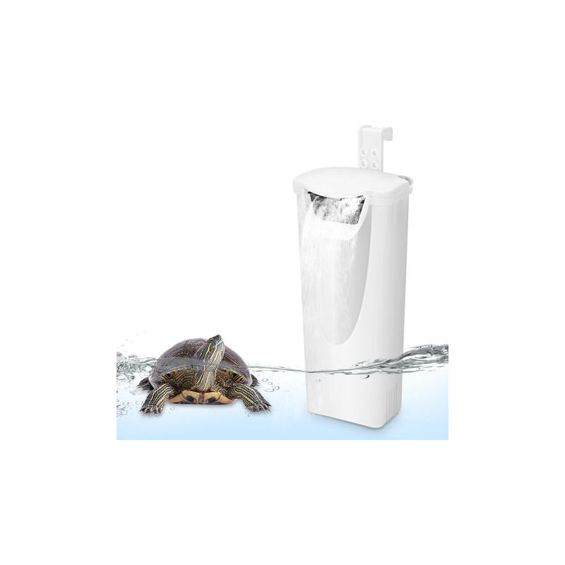 foto del prodotto filtro silenzioso acquario cascata interna tartaruga filtro interno 3w filtrazione pompa acqua pulita a basso livello per acquari di piccoli pesci