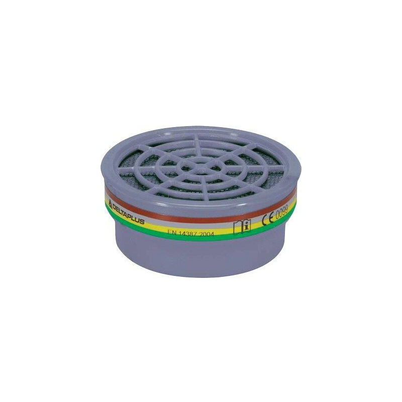 foto del prodotto filtro x respiratore a maschera m6400 deltaplus m6000 a b e k1 cf pz 2