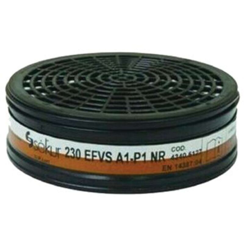 foto del prodotto filtro x respiratore a maschera polimask 230 sekur ef vs a1 p1 1 pezzo