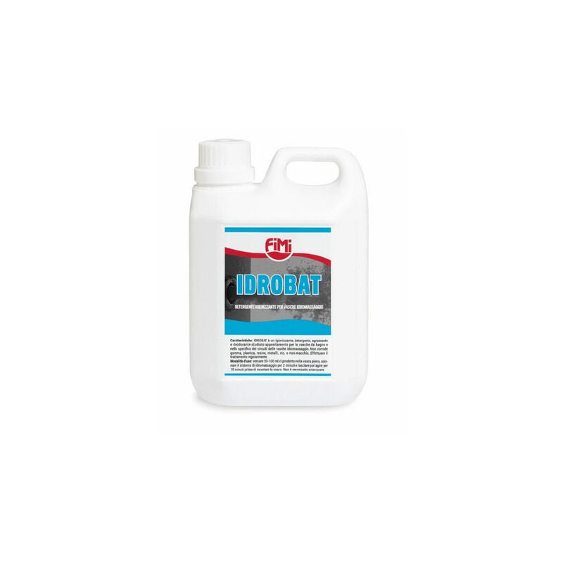 foto del prodotto fimi detergente sanificante per vasche idromassaggio idrobat 1 lt
