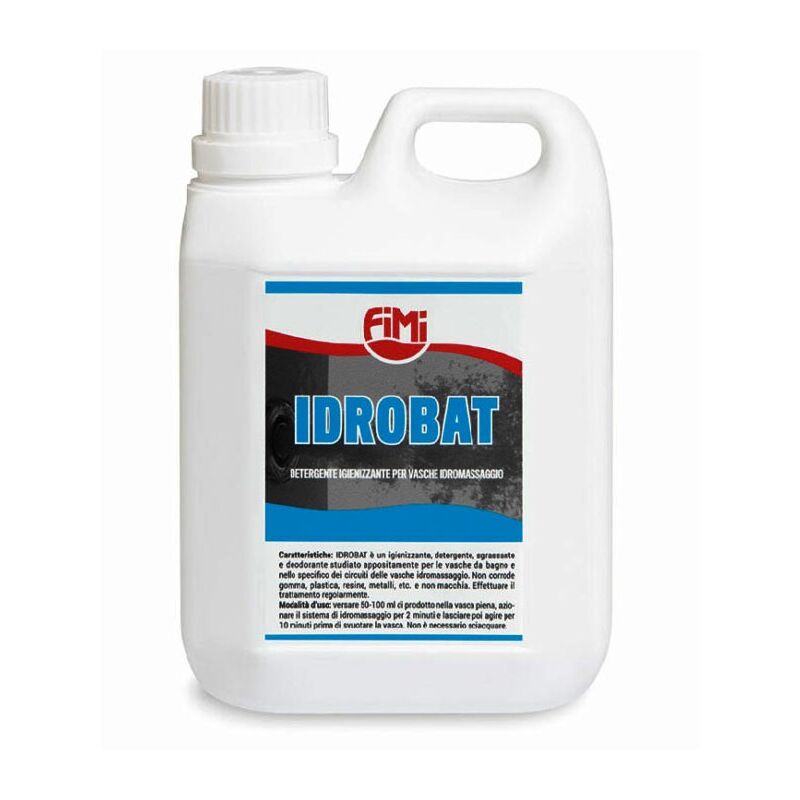 foto del prodotto fimi idrobat detergente igienizzante per la pulizia di vasche idromassaggio 1 litro 06230