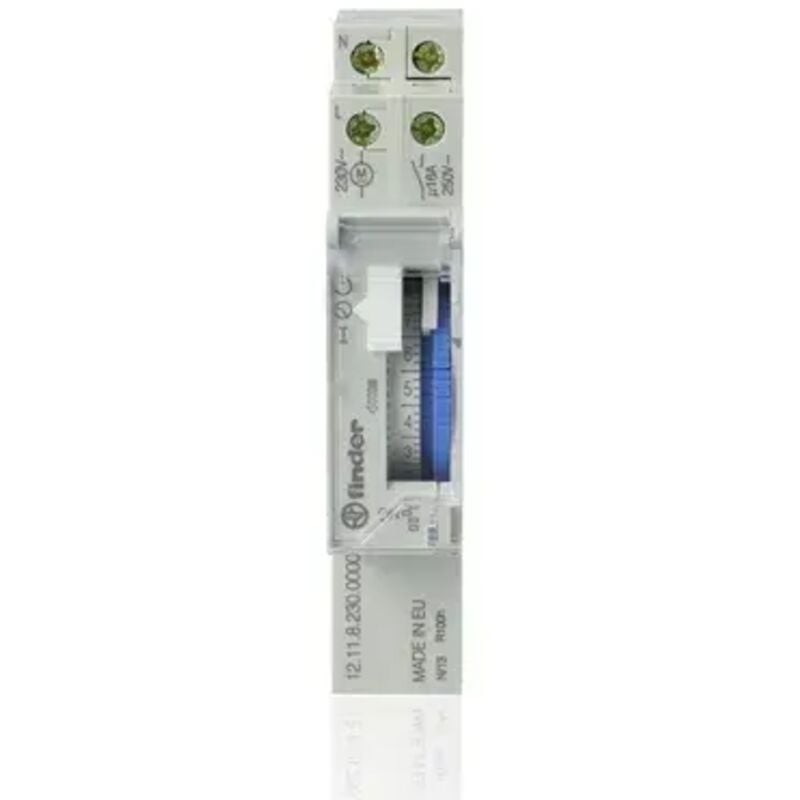 foto del prodotto finder 121182300000 interruttore orario emr giornaliero 1 no 16a