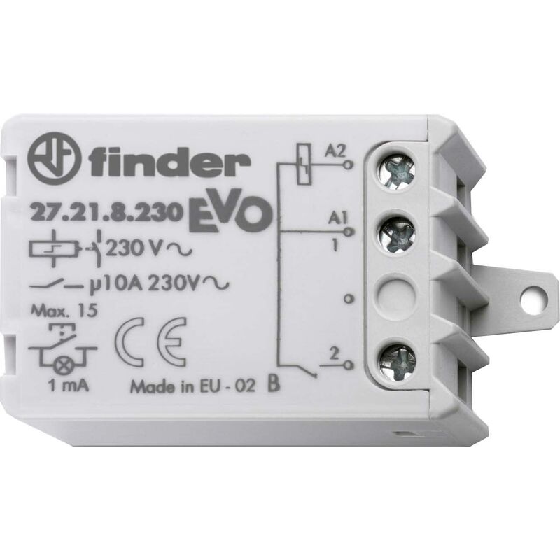 foto del prodotto finder 27.21.8.230.0000 rel ad impulsi 230v interruttore unipolare
