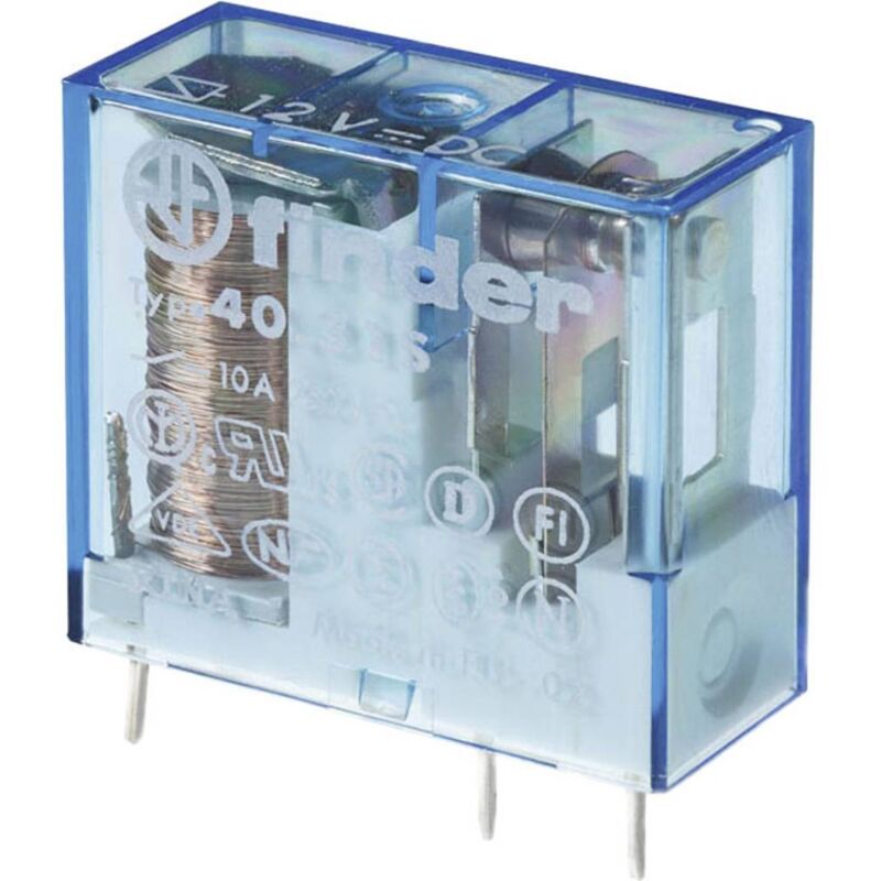 foto del prodotto finder 40.31.7.024.0001 rel per pcb 24 v dc 10 a 1 scambio 1 pz.