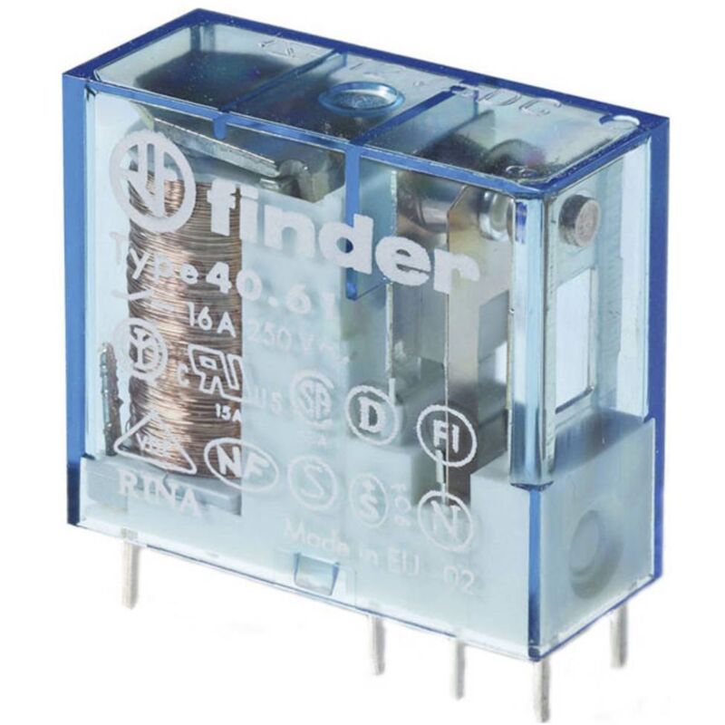 foto del prodotto finder 40.61.9.018.4000 rel 250 v ac, 400 v ac 1 pz.