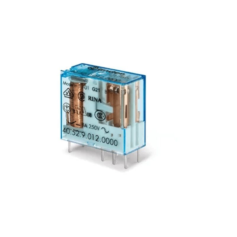foto del prodotto finder 405290120000 rel industriale bobina 12v dc 2 contatti 8a