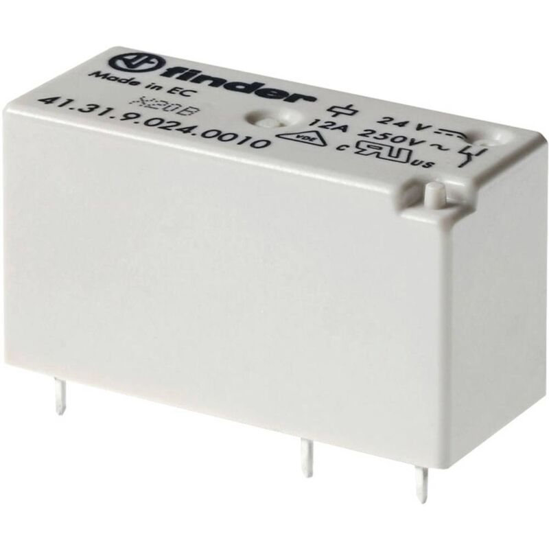 foto del prodotto finder 41.31.8.230.0000 rel per pcb 230 v ac 12 a 1 scambio 1 pz.