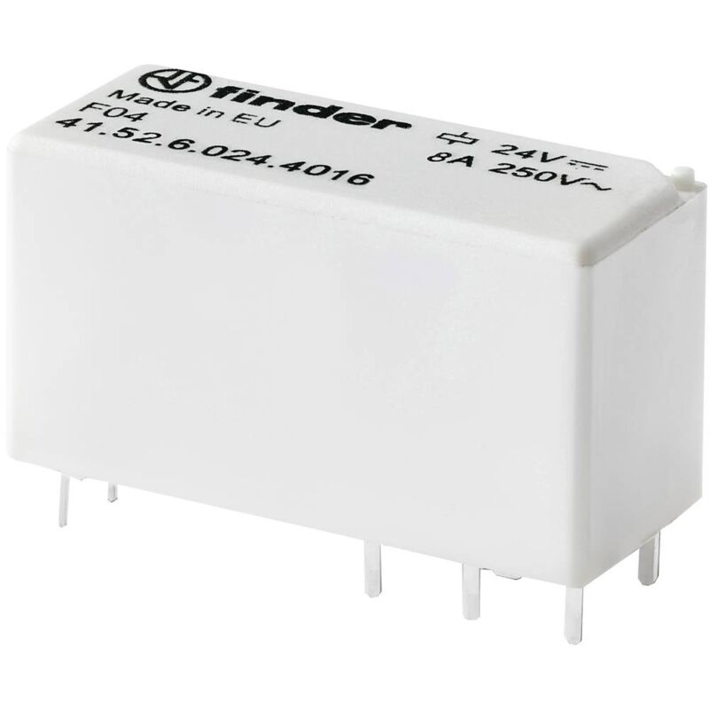 foto del prodotto finder 41.52.6.012.4016 rel per pcb 12 v dc 8 a 2 scambi 1 pz.