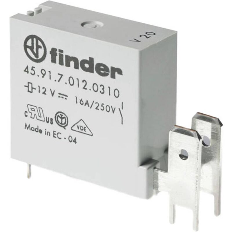 foto del prodotto finder 45.91.7.009.0310 rel per pcb 9 v dc 16 a 1 na 1 pz.