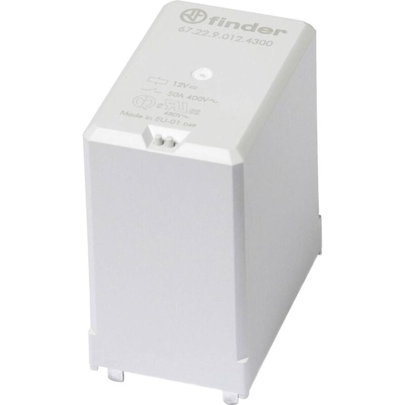 foto del prodotto finder 67.22.9.024.4500 rel per pcb 24 v dc 50 a 2 na 1 pz.