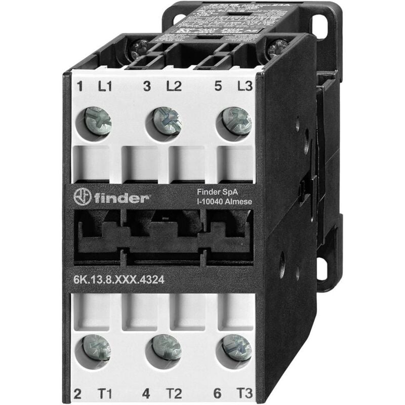 foto del prodotto finder 6k.13.8.230.4332 rel industriale 3 na 15 kw 230 v ac 32 a 1 pz.