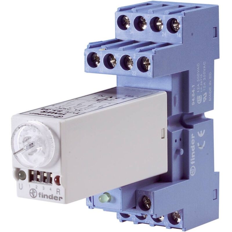 immagine 0 del prodotto finder 85.04.0.012.0000 85.04.0.012.0000 rel temporizzato multifunzionale 12 v dc, 12 v ac 1 pz. intervallo di tempo 