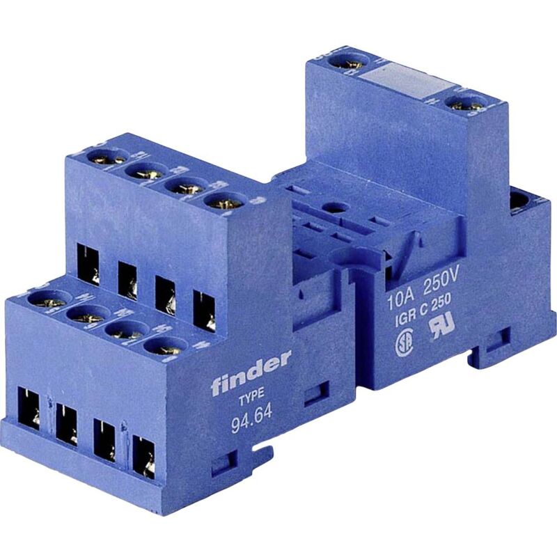 foto del prodotto finder 94.64 zoccolo per rel l x l x a 28 x 27 x 71 mm 1 pz.