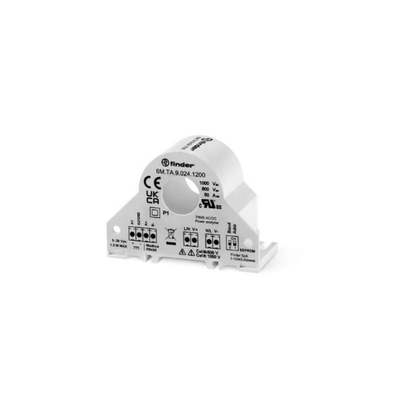 foto del prodotto finder analizzatore di rete monofase 50a 800vac 1000v dc 6mta90241200
