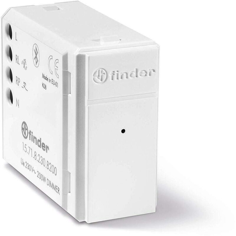 foto del prodotto finder dimmer incasso 200w bianco bluetooth 15718230b200