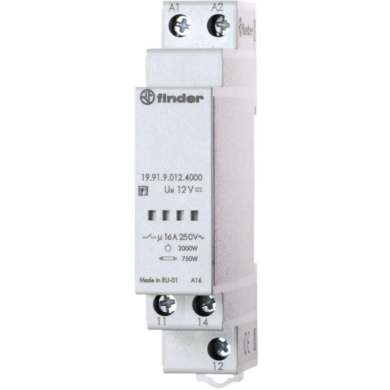foto del prodotto finder modulo uscita per interruttore crepuscolare 1 pz. 19.91.9.012.4000 tensione di funzionamento 12 v dc 1 scambio