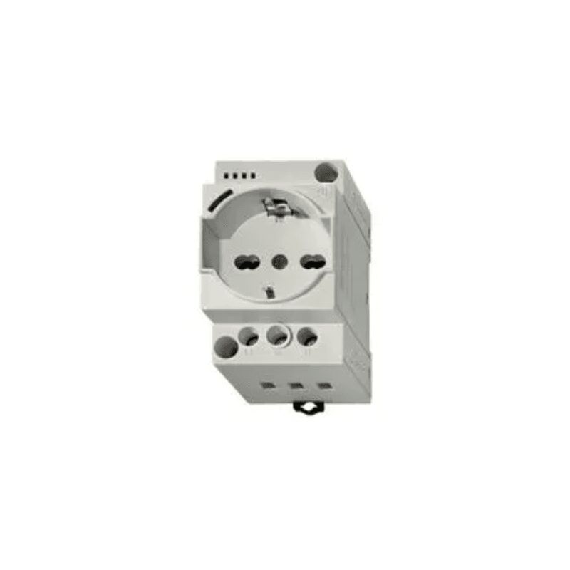 foto del prodotto finder presa elettrica modulare da quadro tipo 7u.00 colore grigio 7u0082300000