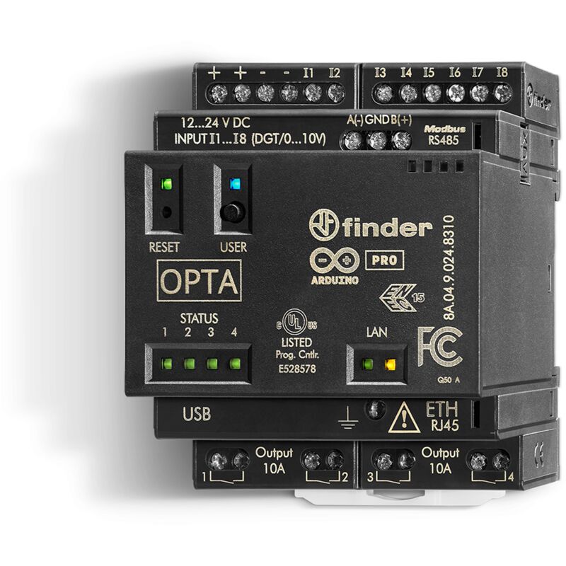 foto del prodotto finder programmable logic relay opta advanced version 8a0490248320