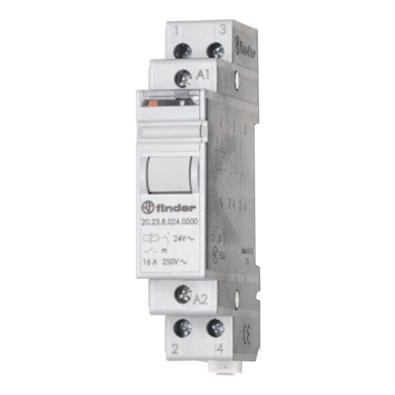foto del prodotto finder rel ad impulsi 1 modulo 1nc 1no bobina 24v 202380240000