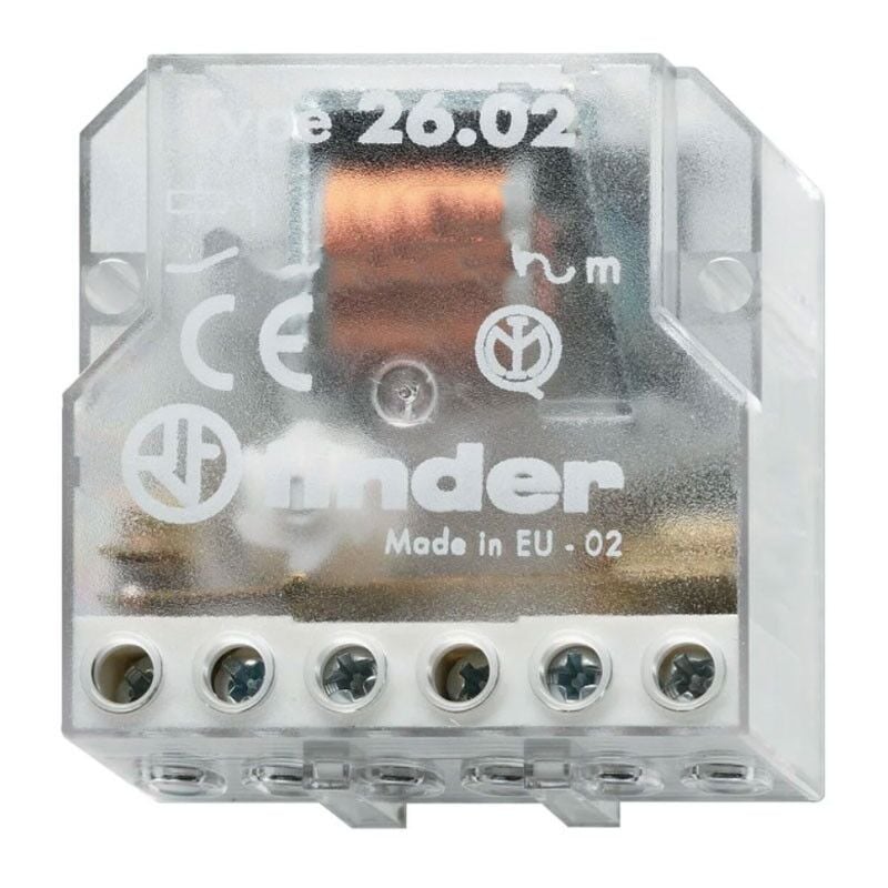 foto del prodotto finder rel ad impulsi interruttore bipolare 2 no, ac 230vac 260282300000