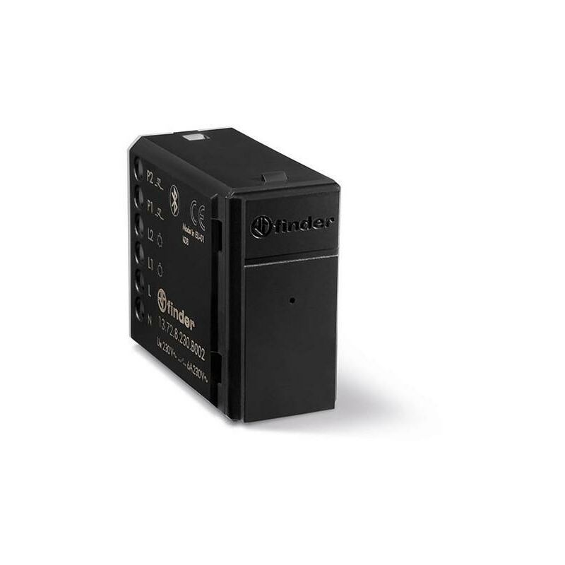 foto del prodotto finder rel multifunzione connesso bluetooth a 2 canali da frutto yesli tipo 13.72, colore nero, fin 13728230b002.