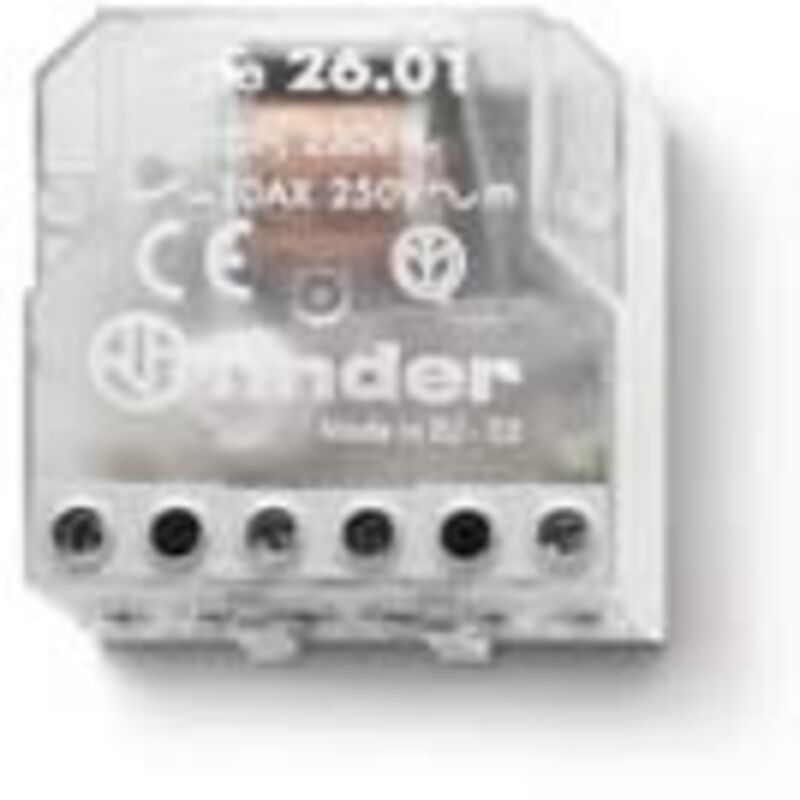 foto del prodotto finder rele ad impulsi passo passo interruttore cod. 260180240000 